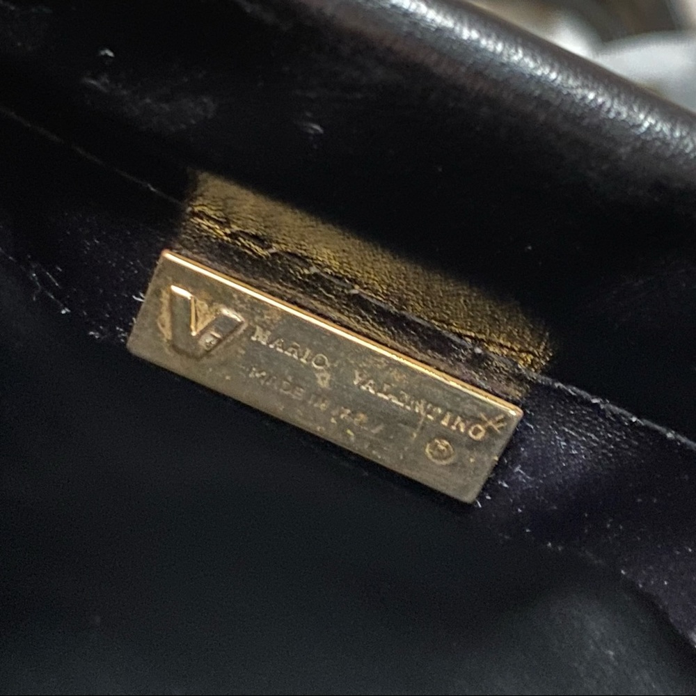 Mario Valentino Leather Clutch - Picture 6 of 11